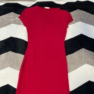Body tight dress! Nice shade of red!